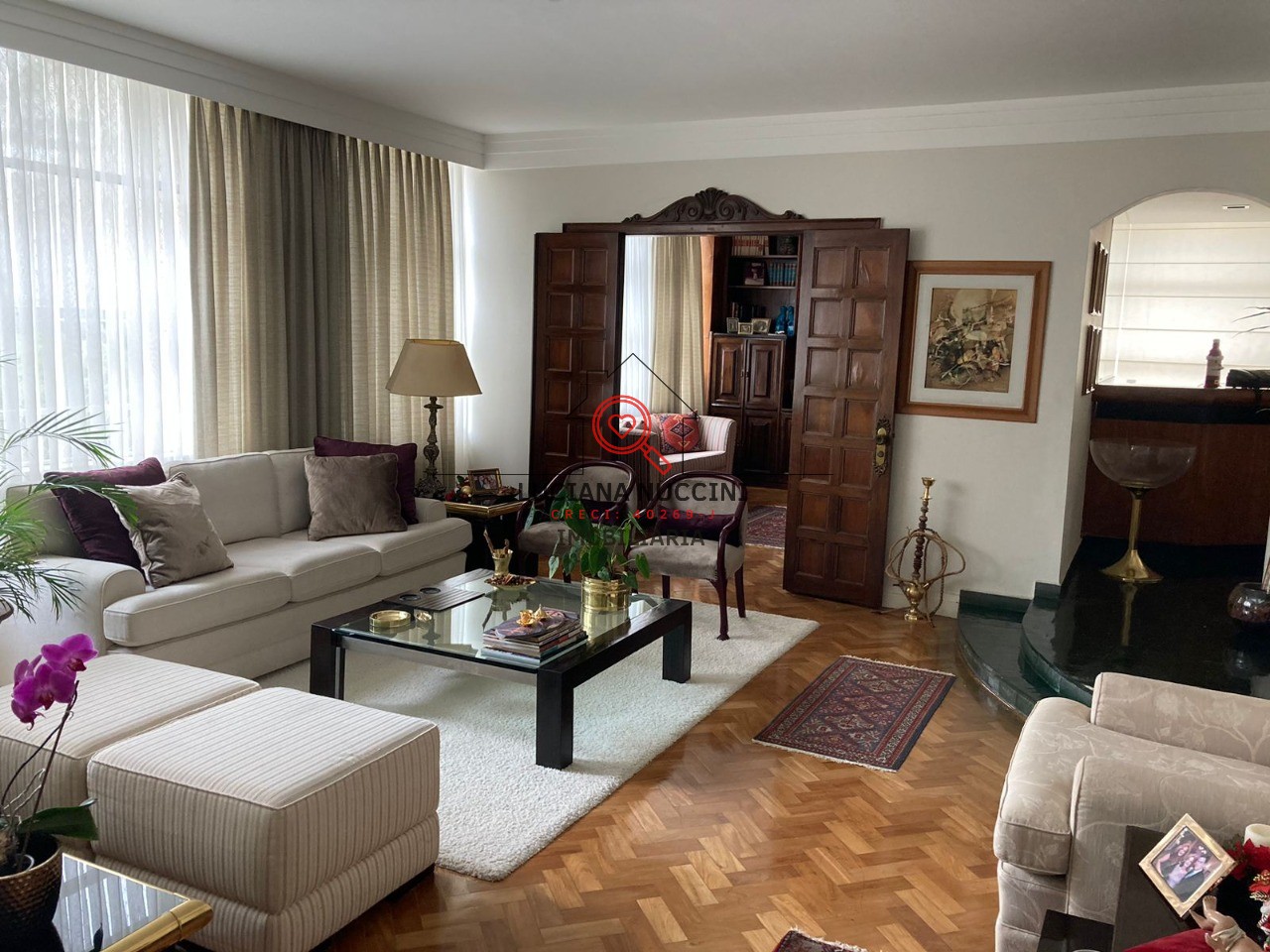 Apartamento de Luxo na Vila Buarque: 4 Quartos, 2 Suites, 2 Salas, 5 Banheiros, 275m² - São Paulo-SP