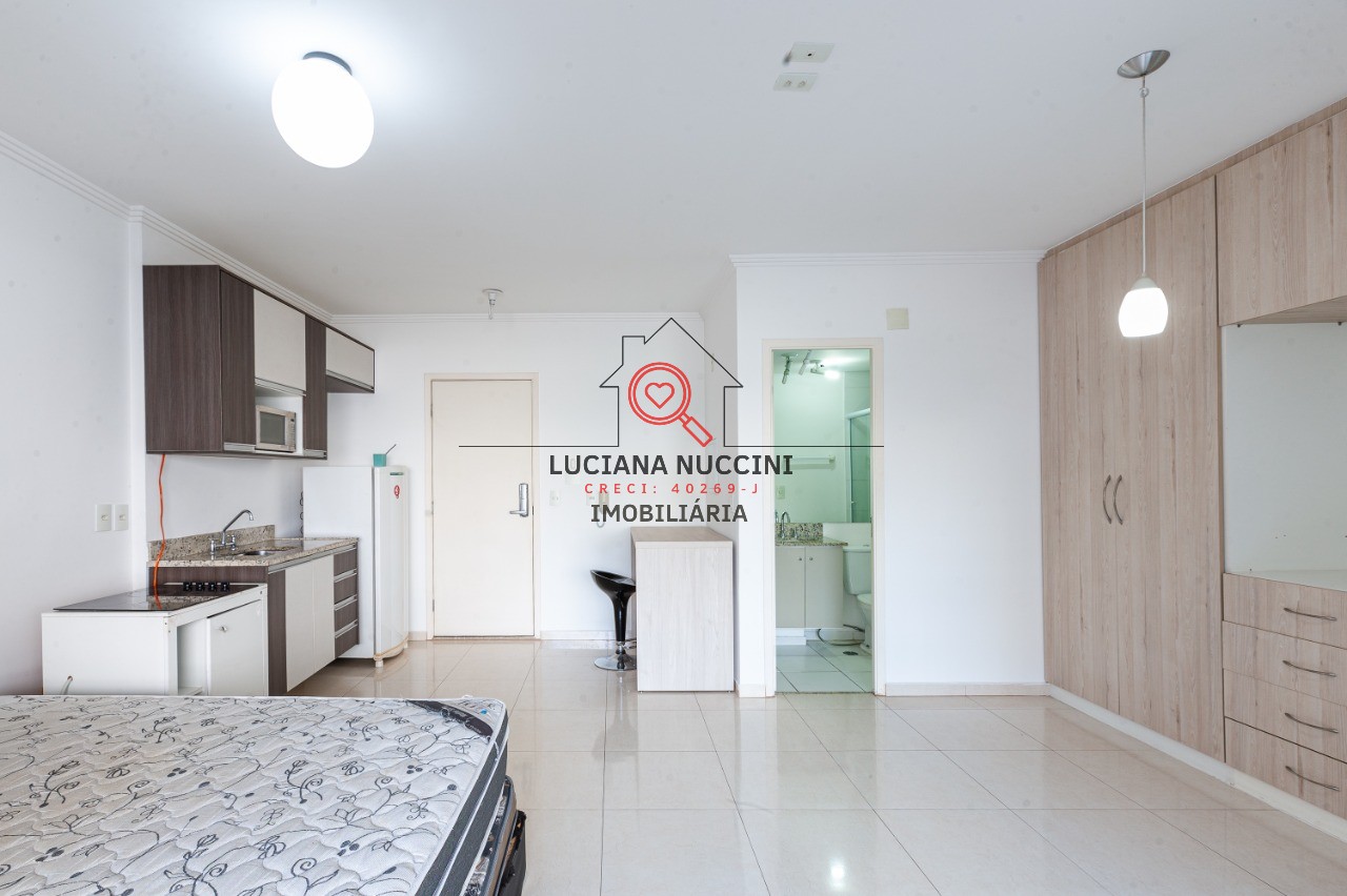 Venha morar no studio dos seus sonhos! com 1 quarto amplo, 1