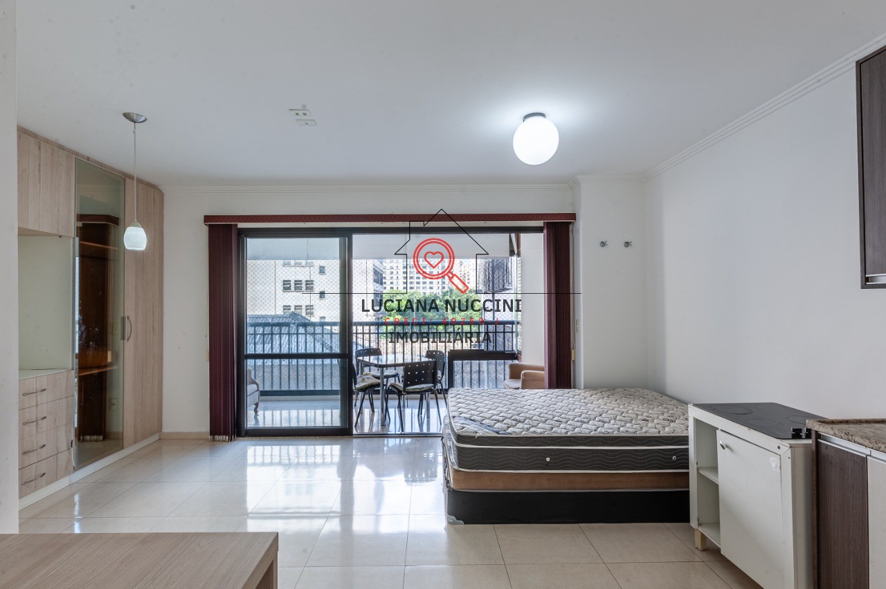 Venha morar no studio dos seus sonhos! com 1 quarto amplo, 1