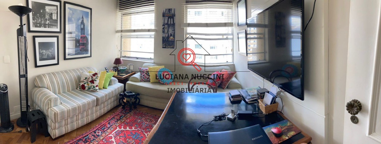 Apartamento de Luxo na Vila Buarque: 4 Quartos, 2 Suites, 2 Salas, 5 Banheiros, 275m² - São Paulo-SP