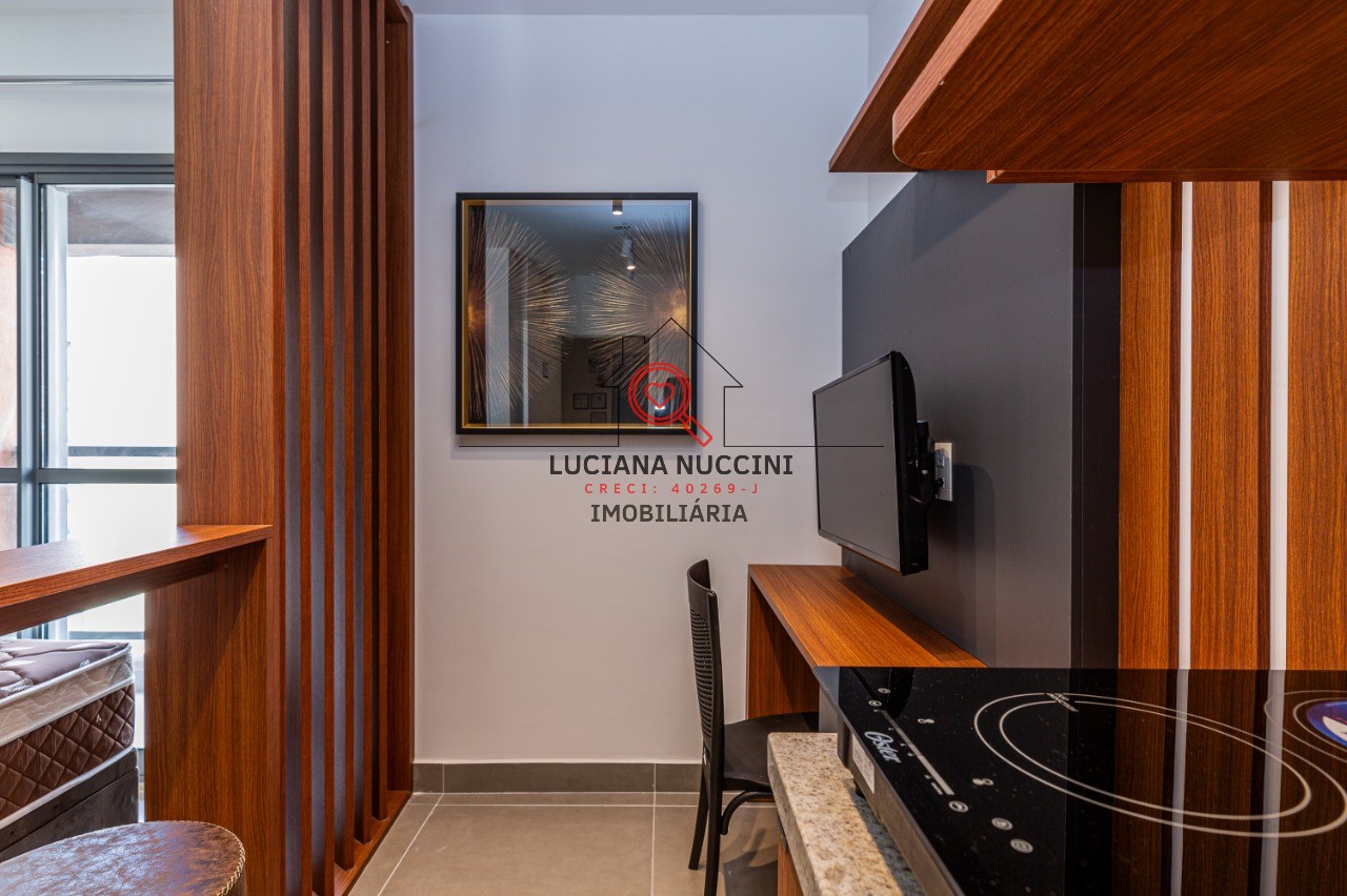 Apartamento para locação no Jardim Paulista, São Paulo-SP: 1 quarto, 1 sala, 1 banheiro e 28m² de área. Venha conferir!