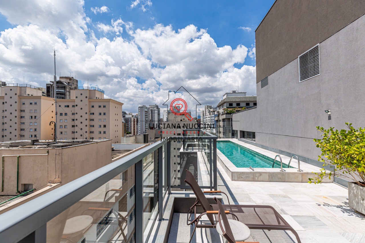 Apartamento para locação no Jardim Paulista, São Paulo-SP: 1 quarto, 1 sala, 1 banheiro e 28m² de área. Venha conferir!