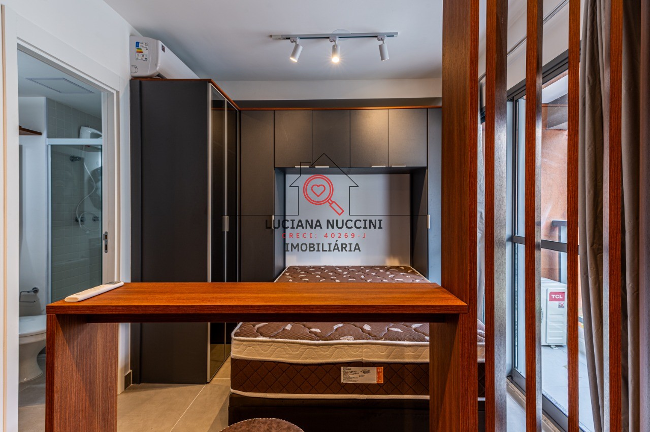 Apartamento para locação no Jardim Paulista, São Paulo-SP: 1 quarto, 1 sala, 1 banheiro e 28m² de área. Venha conferir!