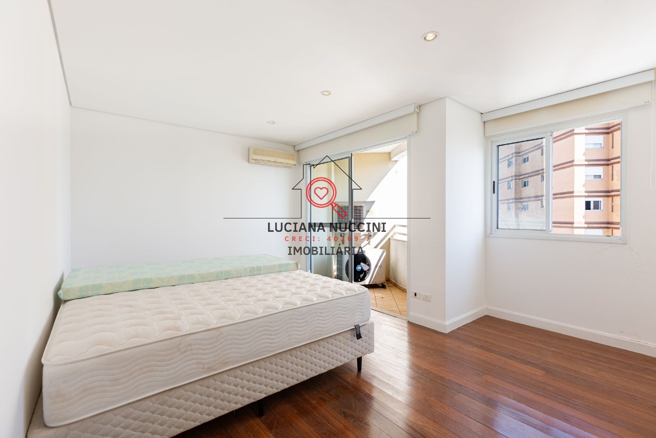 Alugue já este luxuoso apartamento na Vila Nova Conceição, São Paulo-SP! 1 quarto, 2 suítes, 3 banheiros, 3 vagas de garagem e 180m².