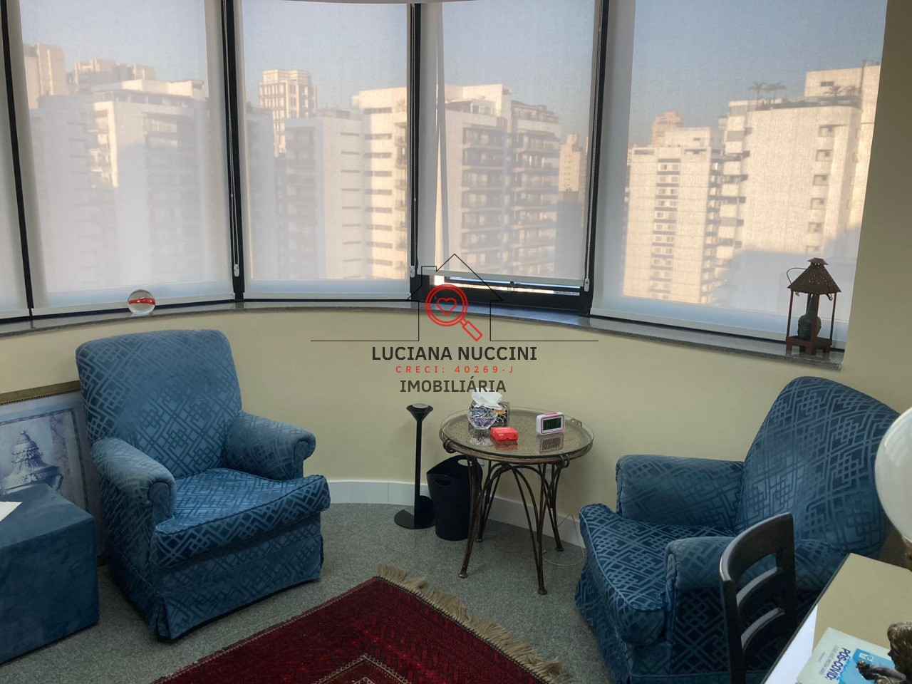 Conjunto Comercial para Locação em Indianópolis, São Paulo-SP: 2 Salas, 1 Vaga de Garagem, 40m² Área.