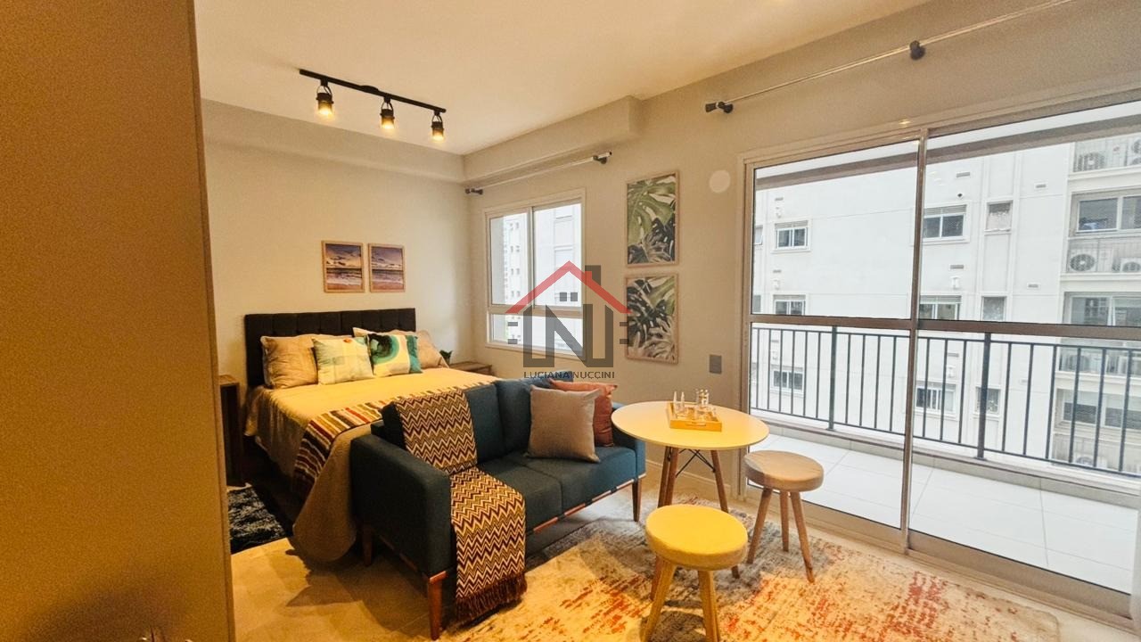 Studio de Luxo para Locação em Vila Clementino, São Paulo - 1 Quarto, 1 Banheiro, 34m² de Pura Elegância!