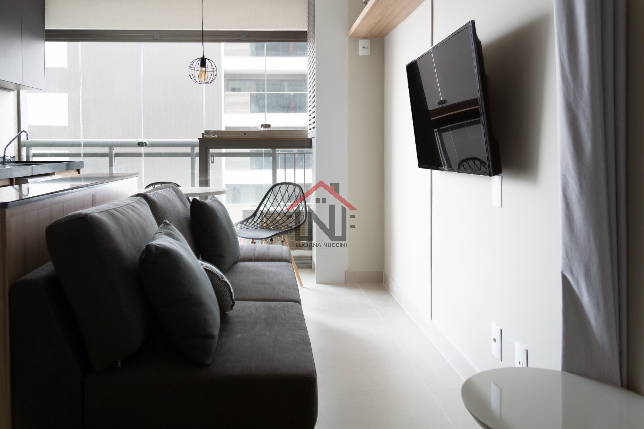 Apartamento para locação em Pinheiros, São Paulo-SP: 1 quarto, 1 banheiro, 1 vaga de garagem, 30m²!