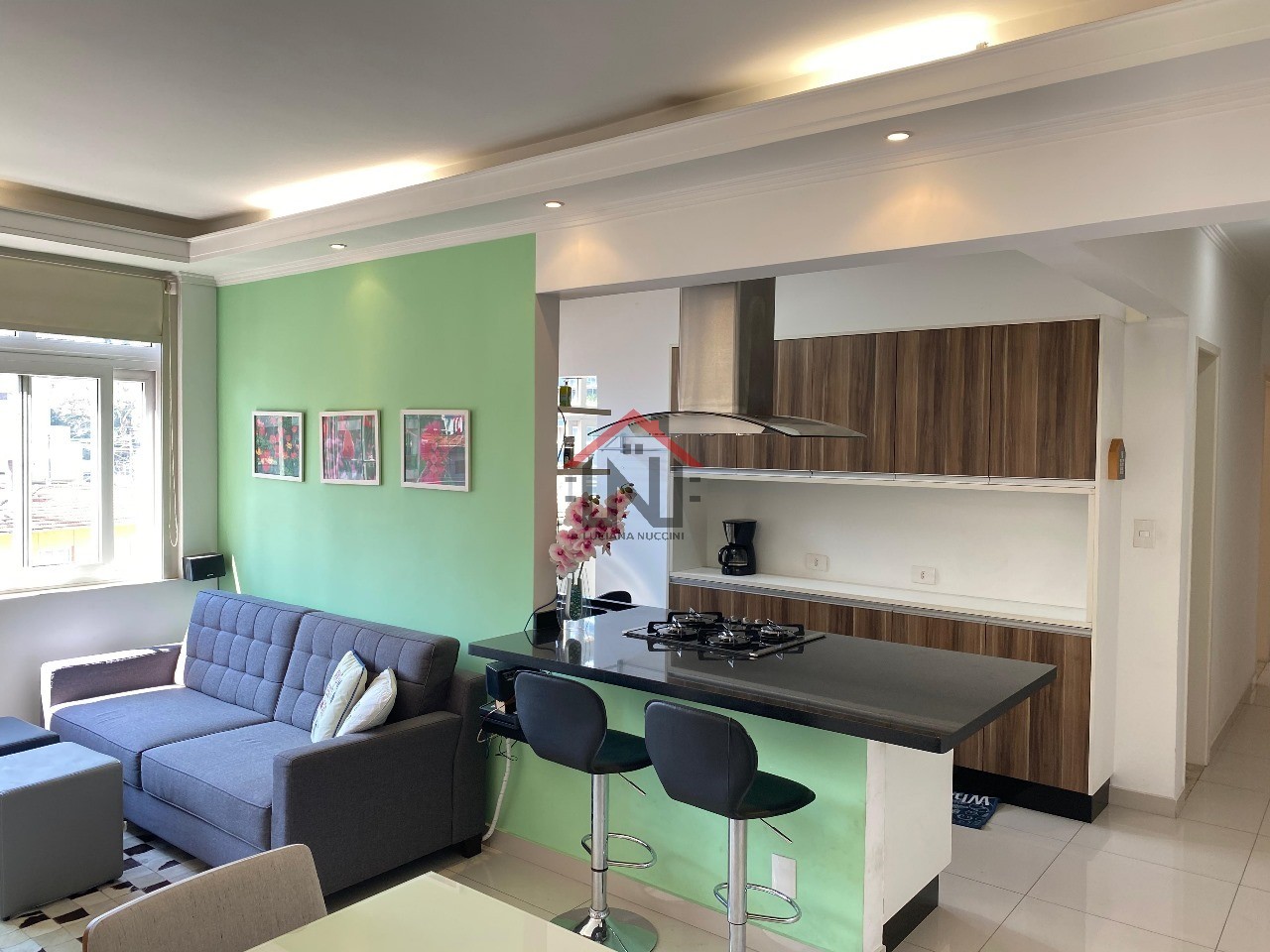 Apartamento de luxo para locação no Brooklin Paulista, São Paulo-SP: 2 quartos, 1 suíte, 1 vaga, 91m².