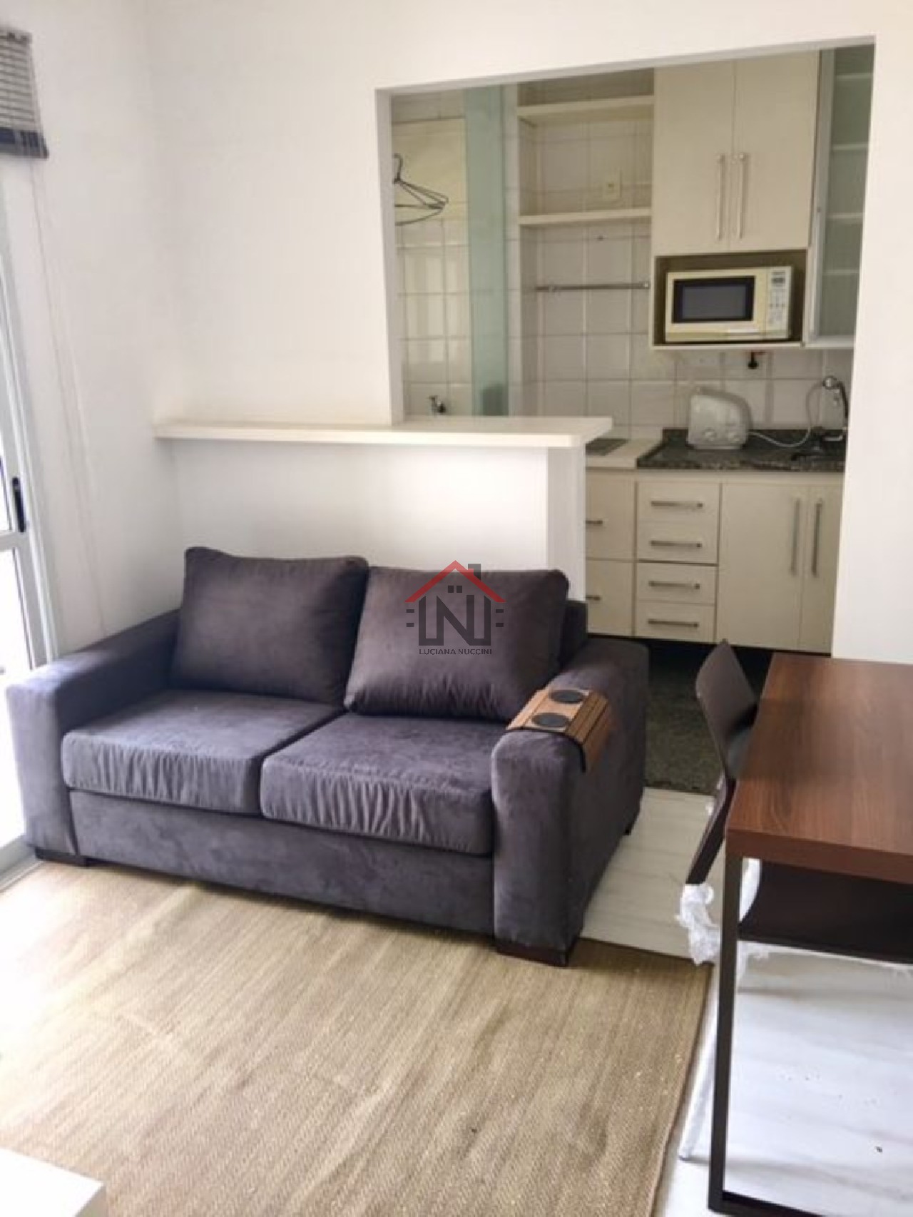 Apartamento para Locação na Vila Nova Conceição - 1 Dormitório, 1 Vaga de Garagem