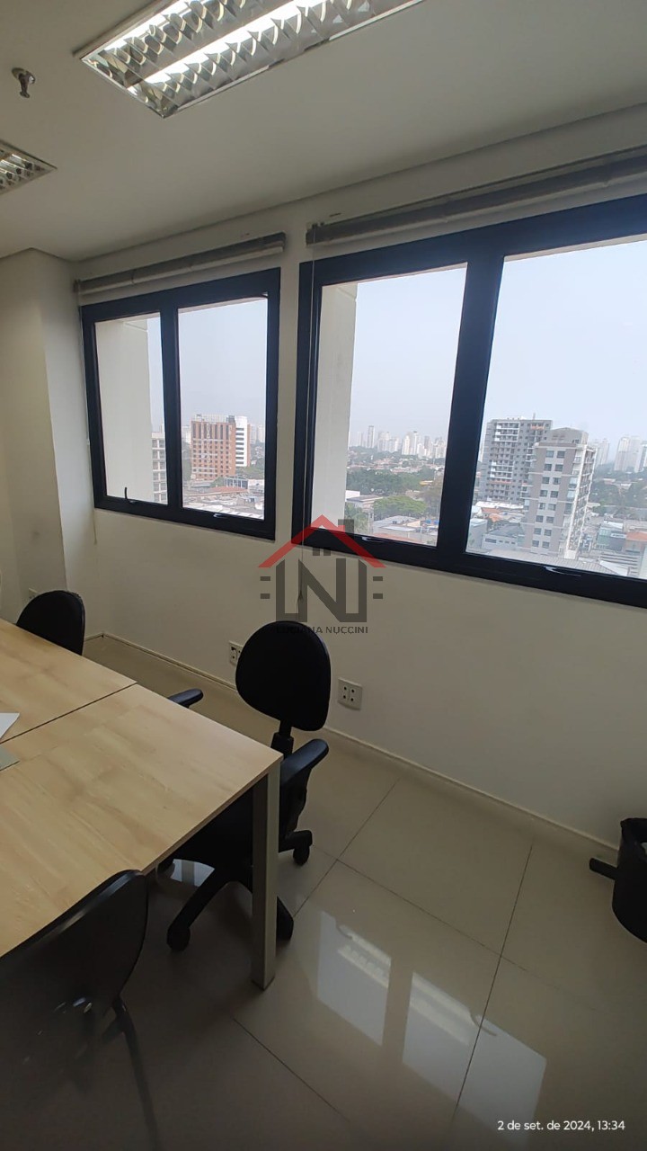 Conjunto Comercial Premium para Locação em Indianópolis, São Paulo-SP: 2 Salas, 2 Banheiros, 2 Vagas, 80m² de Área!