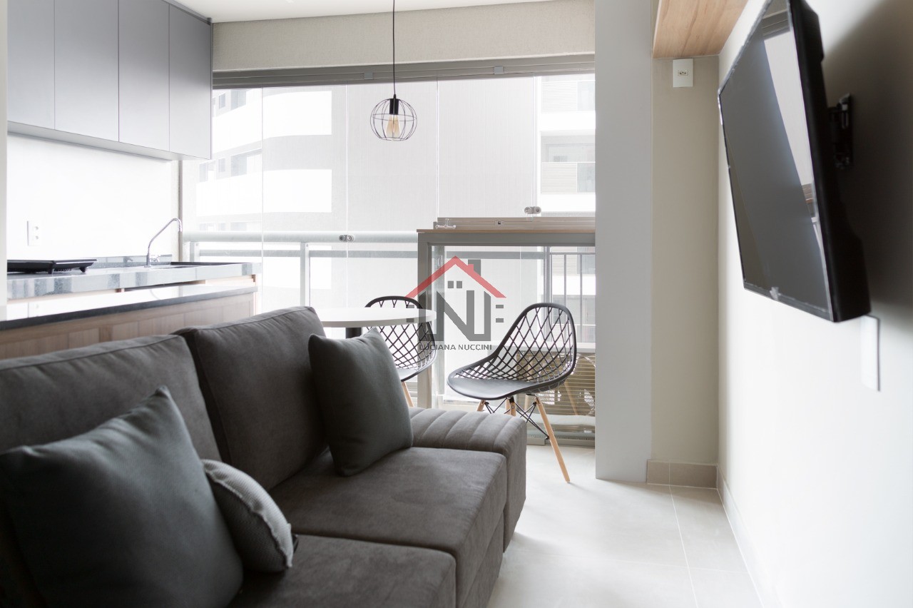 Apartamento para locação em Pinheiros, São Paulo-SP: 1 quarto, 1 banheiro, 1 vaga de garagem, 30m²!