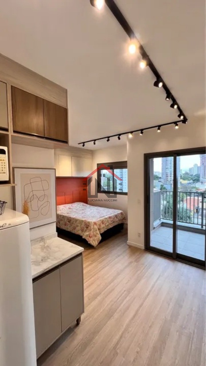 Apartamento em São Paulo-SP, Chácara Santo Antônio: 1 quarto, 1 banheiro, 28m² - Aluguel Imperdível!