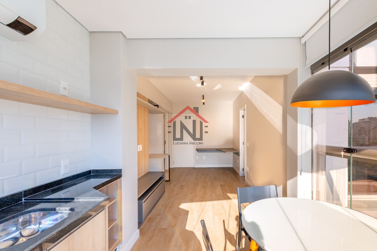 Apartamento para locação em São Paulo-SP, no Jardim das Acácias: 1 quarto, 1 banheiro, 1 vaga de garagem, 50m² de área