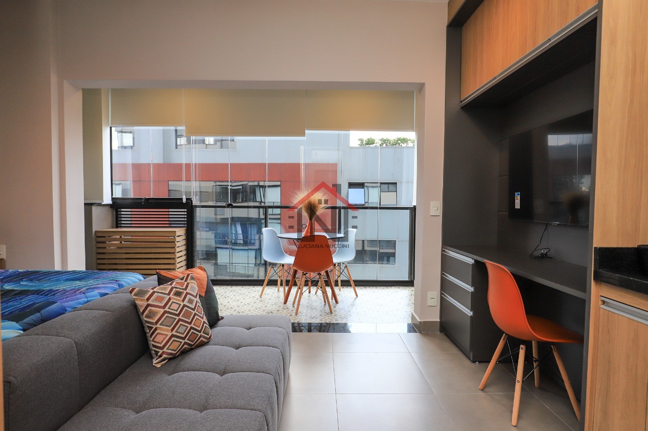 Apartamento para locação no Paraíso, São Paulo-SP: 1 quarto, 1 sala, 1 banheiro e 1 vaga de garagem!