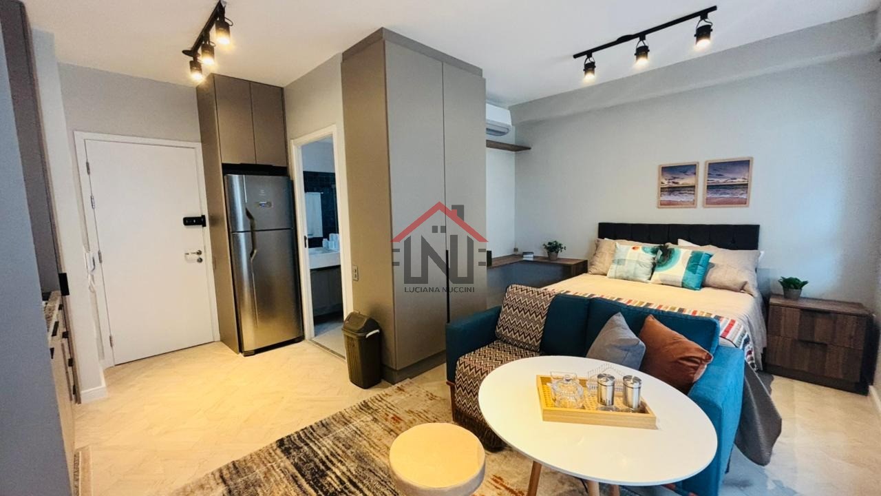 Studio de Luxo para Locação em Vila Clementino, São Paulo - 1 Quarto, 1 Banheiro, 34m² de Pura Elegância!