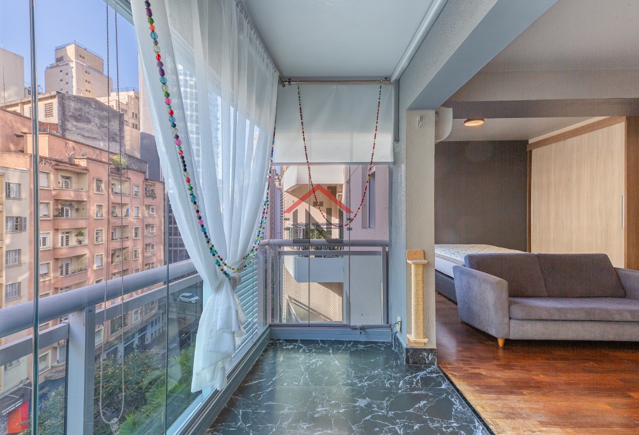 Aluguel de Apartamento no Centro de São Paulo-SP: 1 quarto, 1 banheiro, 1 vaga, 50m² de área!