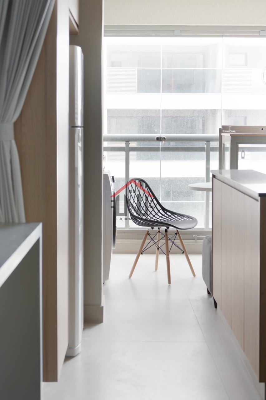 Apartamento para locação em Pinheiros, São Paulo-SP: 1 quarto, 1 banheiro, 1 vaga de garagem, 30m²!