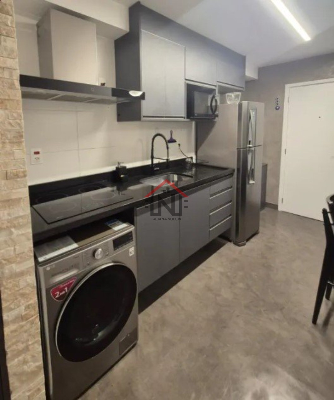 Apartamento para locação no Centro de SP: 2 quartos, 1 sala, 1 banheiro, 56,00 m² de área!