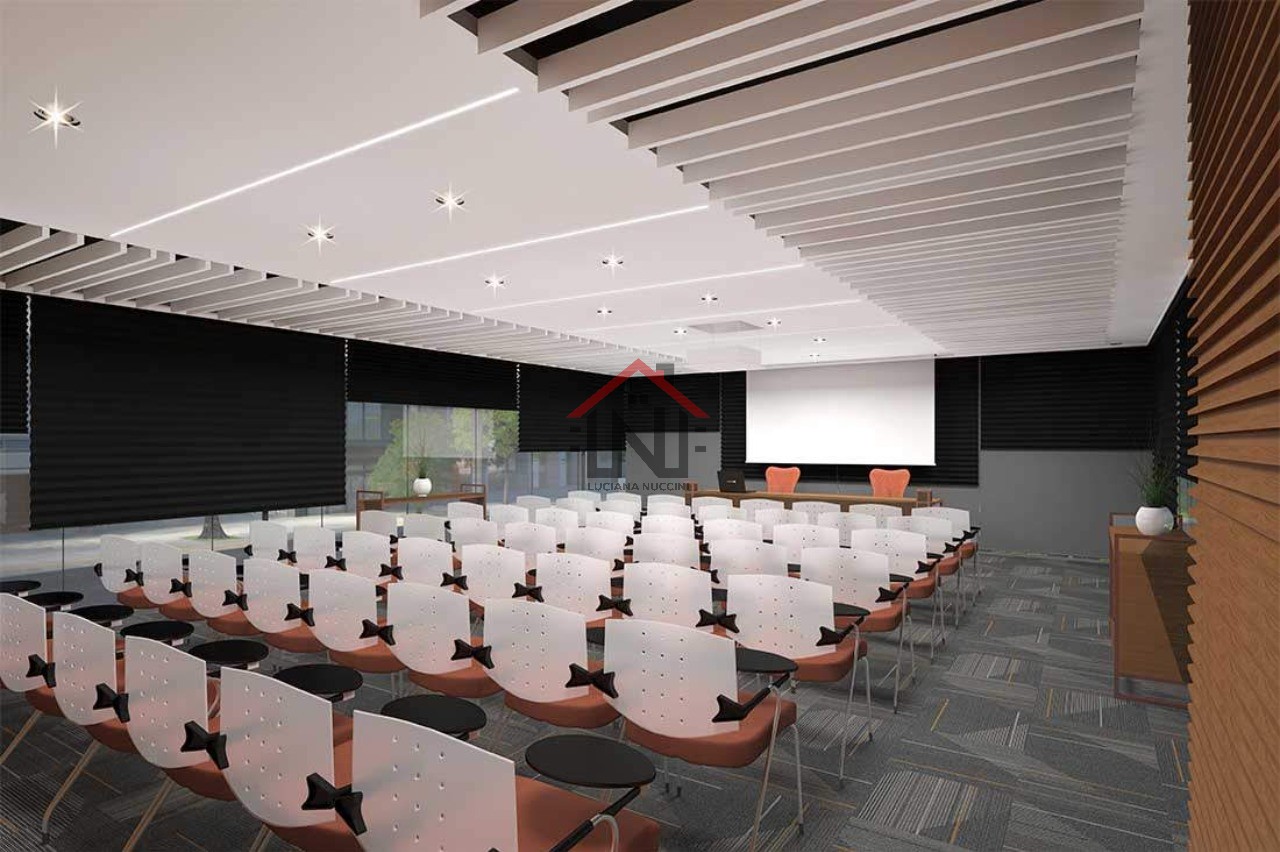Excelente conjunto comercial para locação em São Paulo-SP, Cidade Monções: 1 sala, 1 banheiro, 8 vagas, 266,50m² de área.