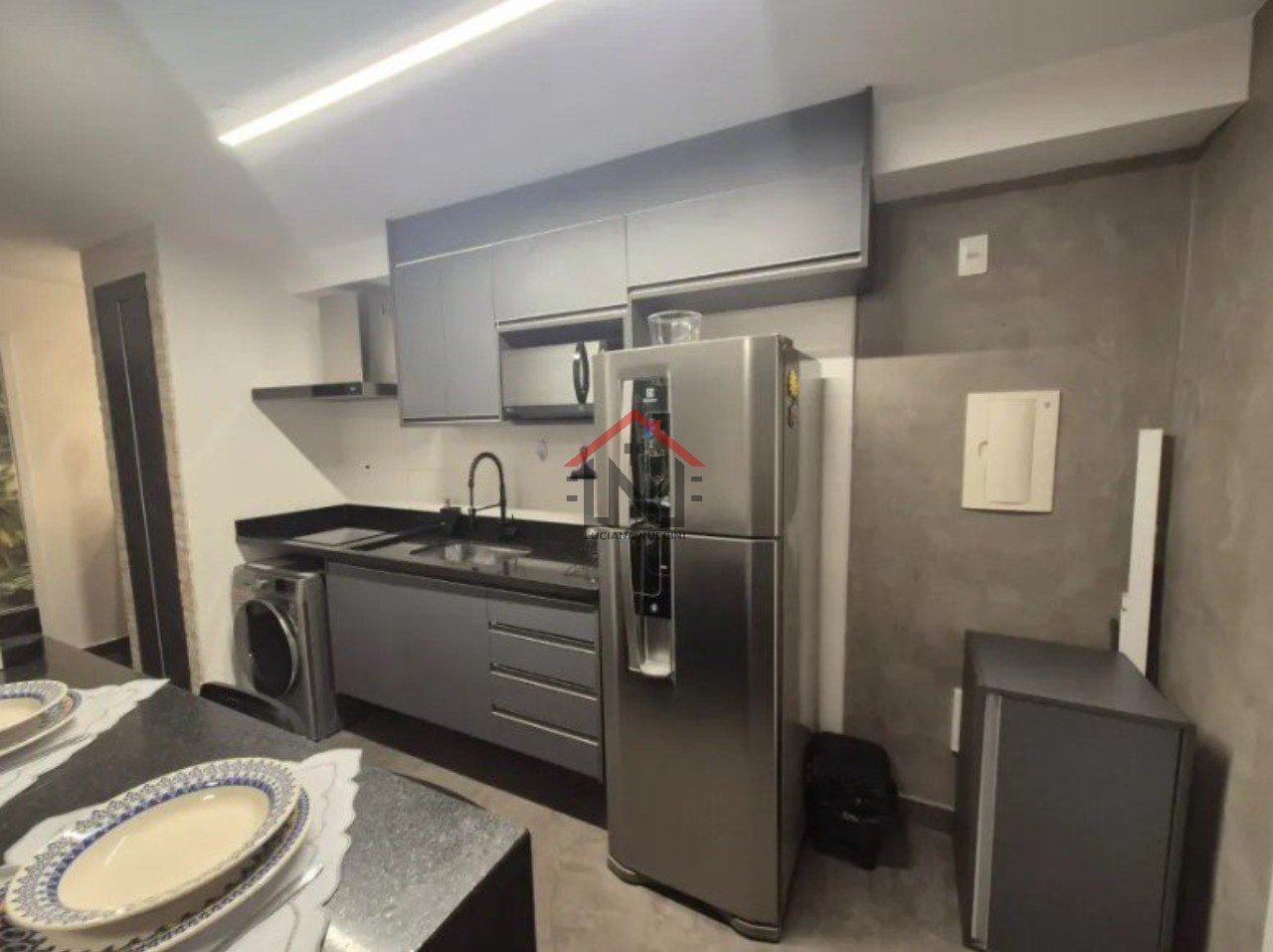 Apartamento para locação no Centro de SP: 2 quartos, 1 sala, 1 banheiro, 56,00 m² de área!