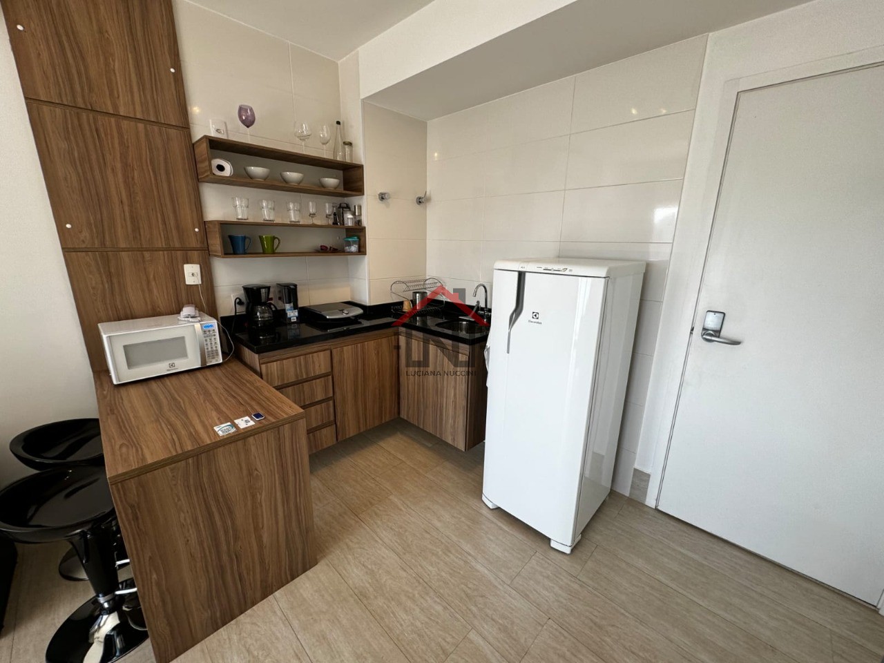 Studio de luxo em condomínio exclusivo em Santo Amaro, São Paulo - 1 quarto, 1 banheiro, 1 vaga - 33m² de elegância!