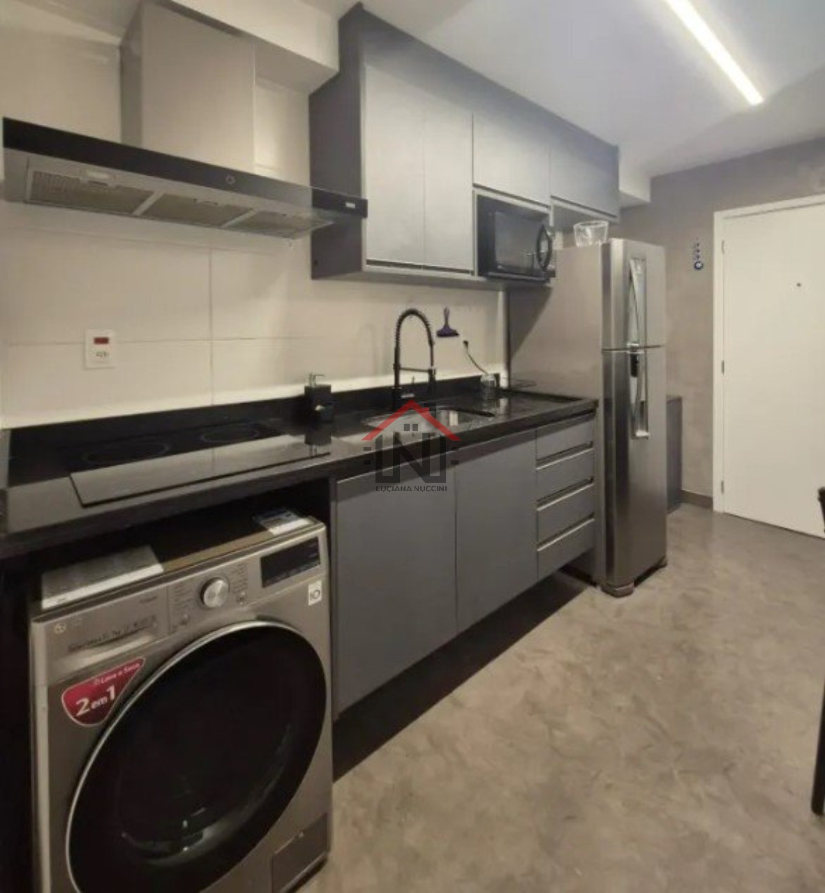 Apartamento para locação no Centro de SP: 2 quartos, 1 sala, 1 banheiro, 56,00 m² de área!