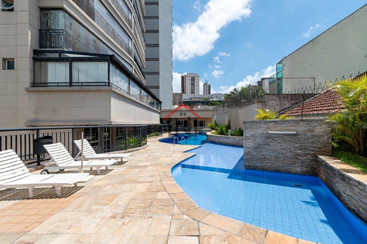 Apartamento de Luxo de 3 Quartos no Ipiranga - São Paulo-SP: 3 Suítes, 2 Salas, 1 Banheiro, 2 Vagas, 133m²