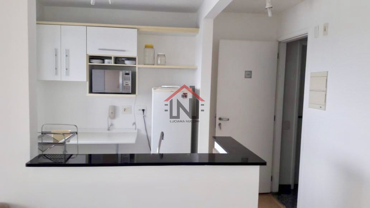 Apartamento para locação na Vila Nova Conceição, São Paulo-SP: 1 Quarto, 1 Banheiro, 1 Vaga de Garagem - 40,00 m².