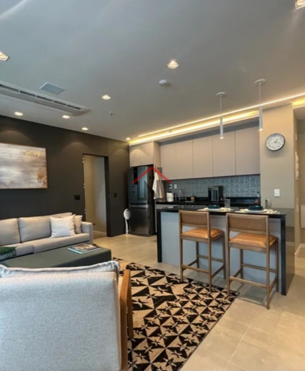 Excelente oportunidade de locação: Apartamento de 1 quarto no Jardim das Acácias, São Paulo-SP - 2 banheiros, 1 suíte, 2 vagas de garagem, 77m².