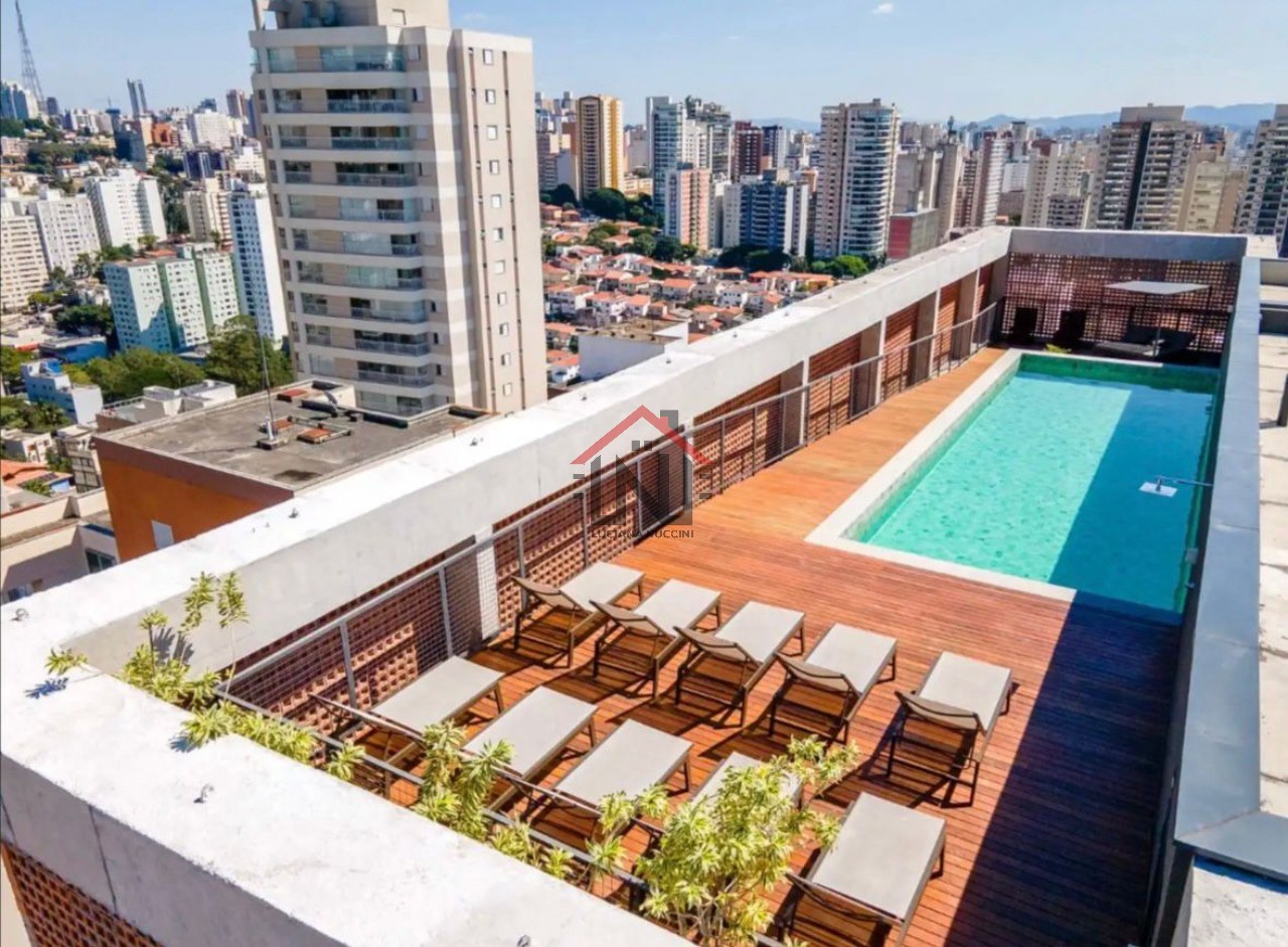 Studio para Locação em Perdizes, São Paulo-SP: 1 Quarto, 1 Sala, 1 Banheiro e 33m² de Área Privativa