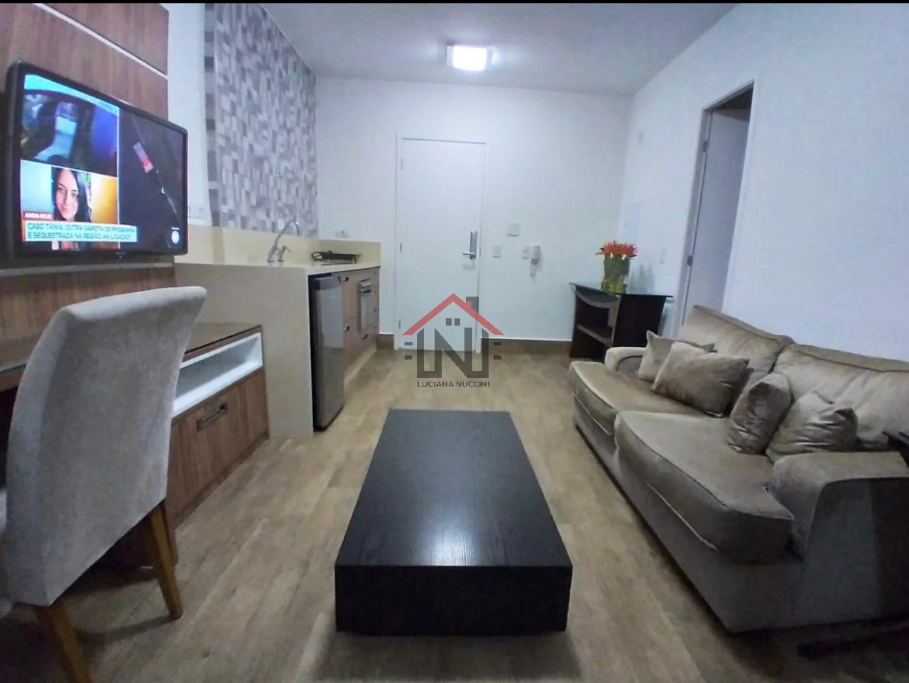 Apartamento para locação na Bela Vista, São Paulo-SP: 1 quarto, 1 sala, 1 banheiro, 1 vaga, 42m² de área.