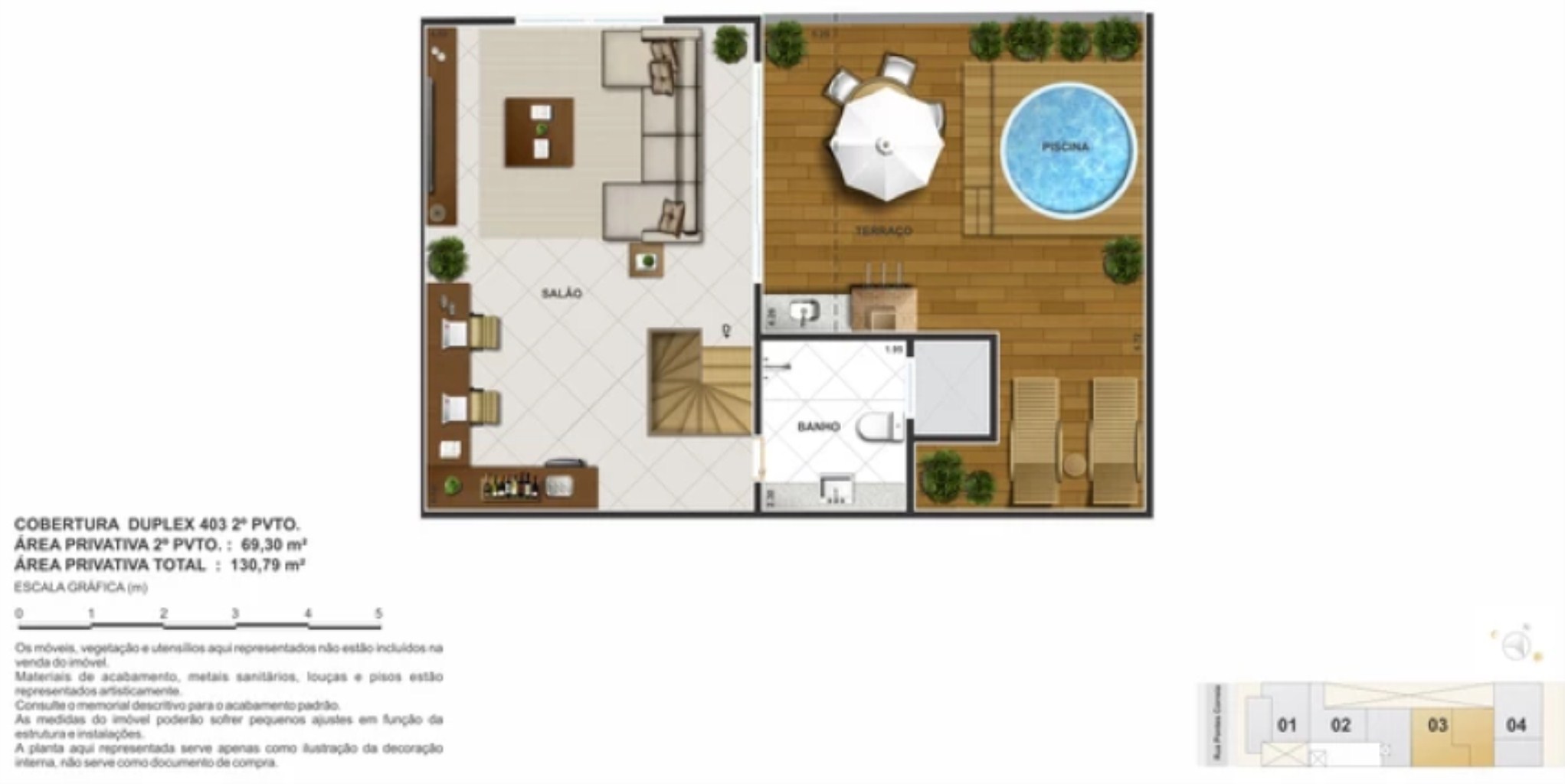 Cobertura, 2 quartos, 140 m² - Foto 20