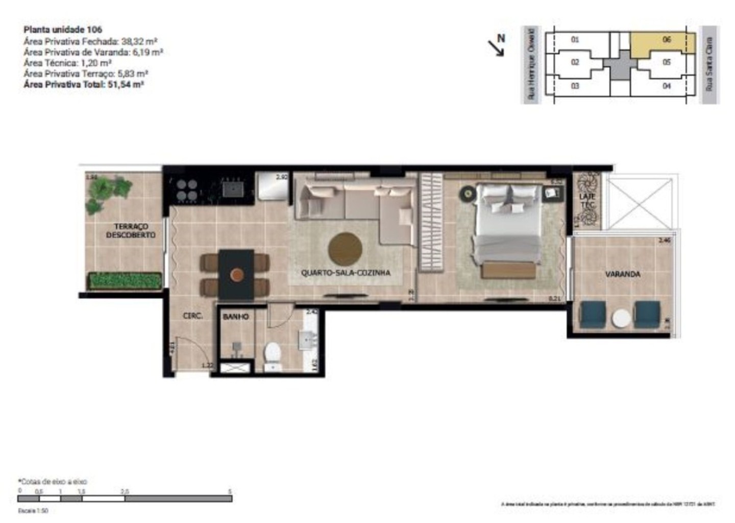 Cobertura, 1 quarto, 91 m² - Foto 13