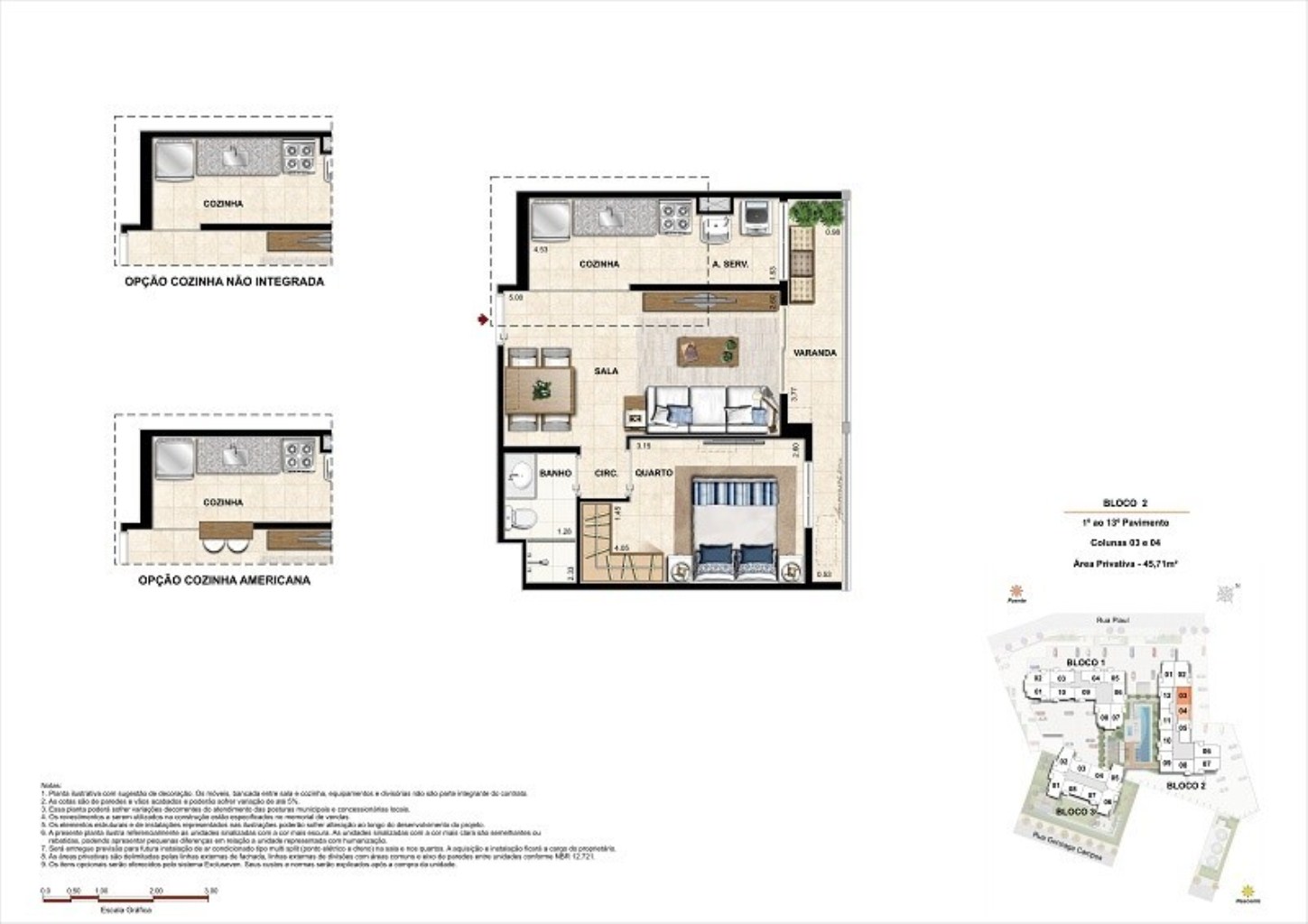 Apartamento à venda com 3 quartos, 70m² - Foto 15