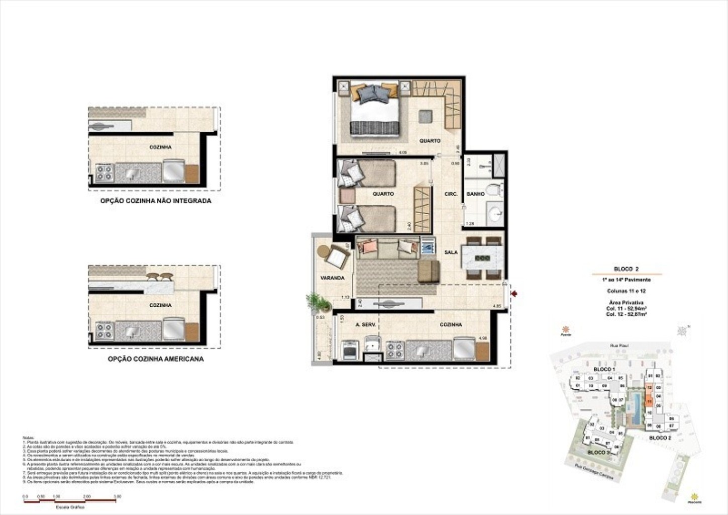 Apartamento à venda com 3 quartos, 70m² - Foto 17