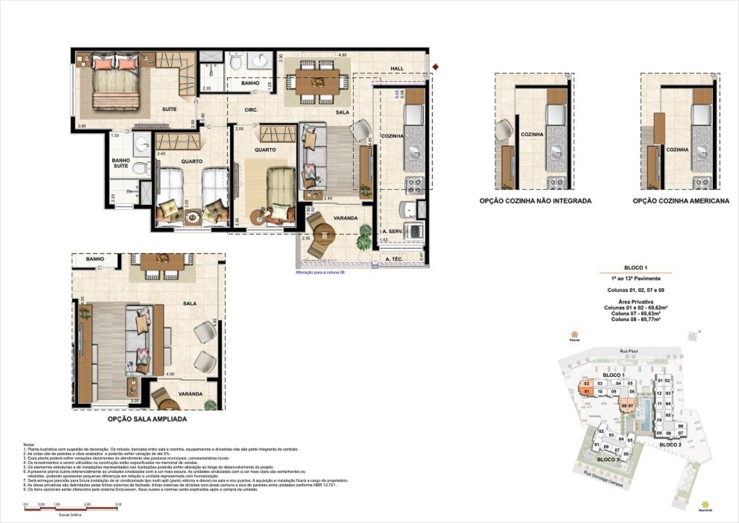 Apartamento à venda com 3 quartos, 70m² - Foto 27