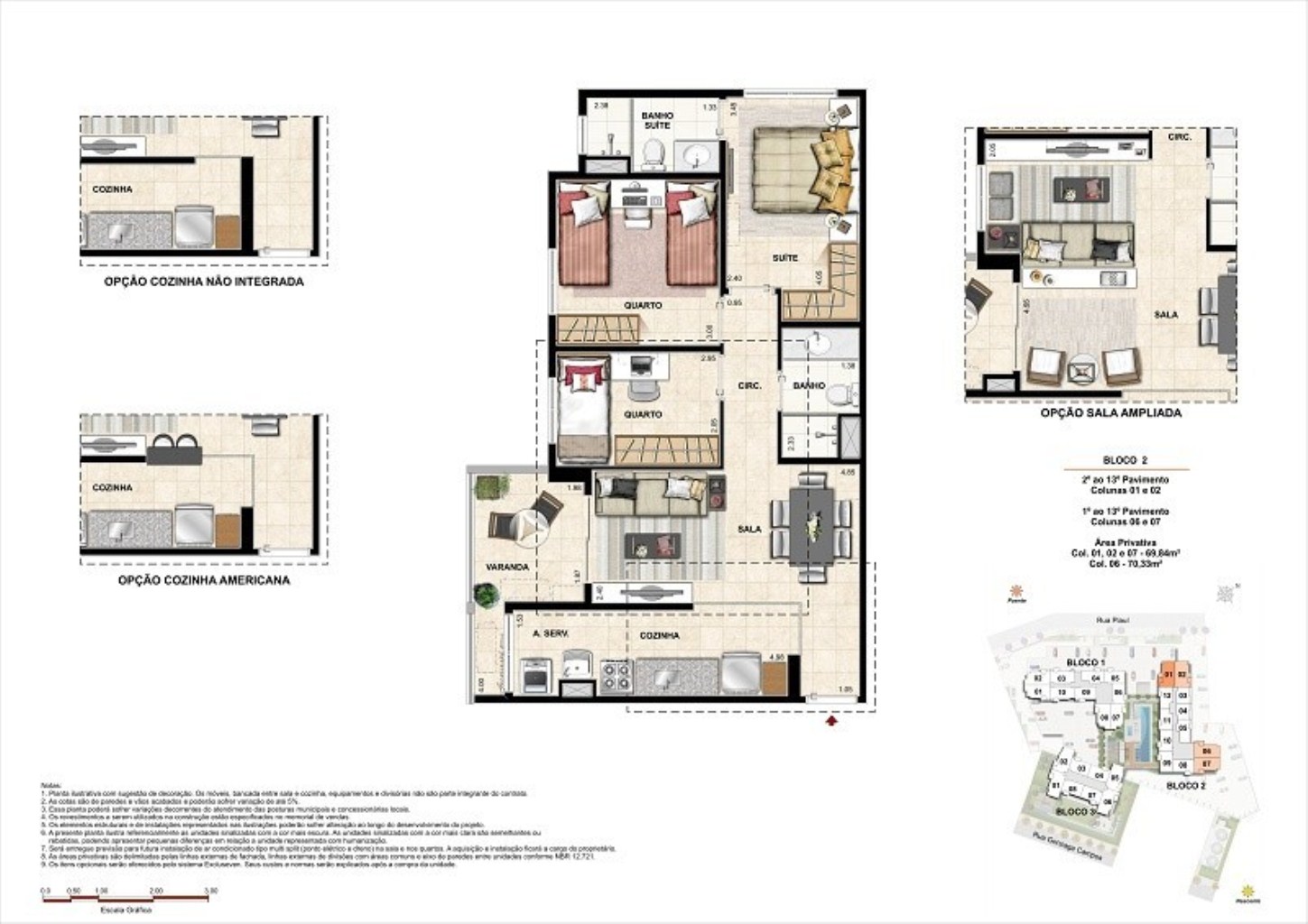 Apartamento à venda com 3 quartos, 70m² - Foto 28