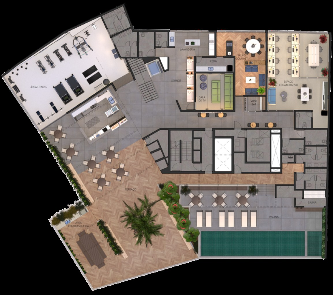 Apartamento, 1 quarto, 52 m² - Foto 22