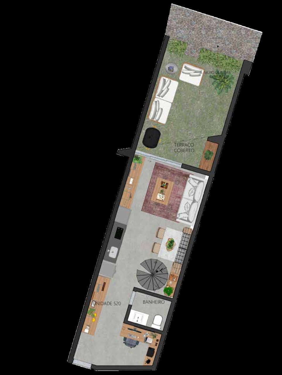 Apartamento, 1 quarto, 52 m² - Foto 46