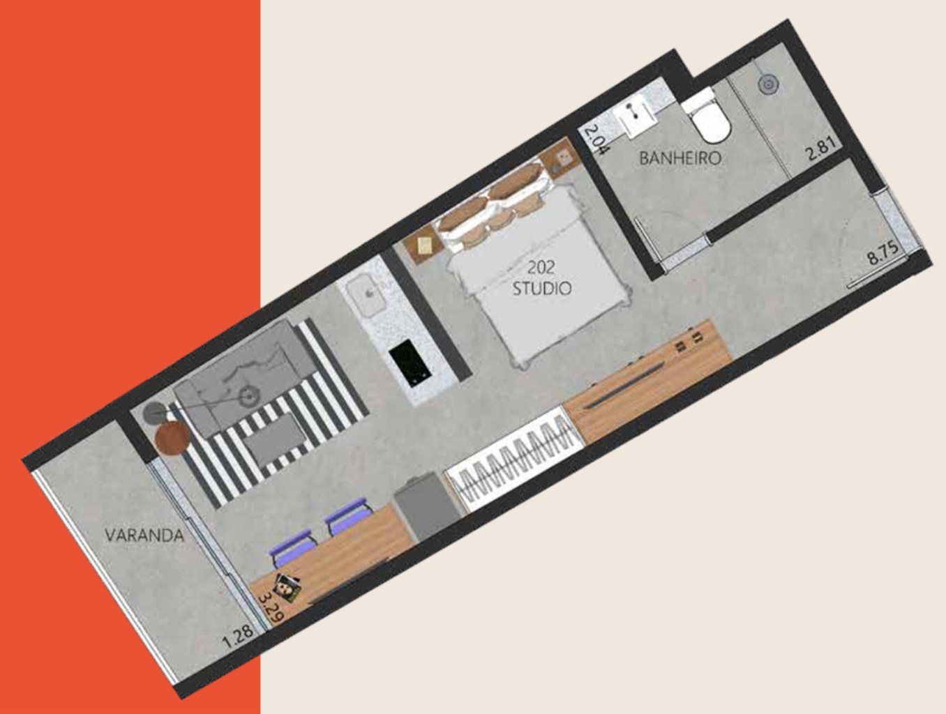 Apartamento, 1 quarto, 52 m² - Foto 26