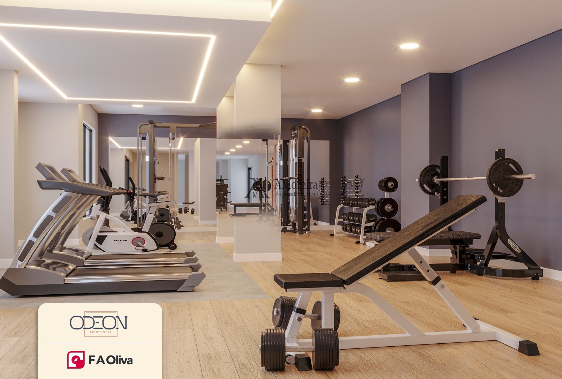 Apartamento condomínio odeon residencial 95,85 m² apto 4,68 