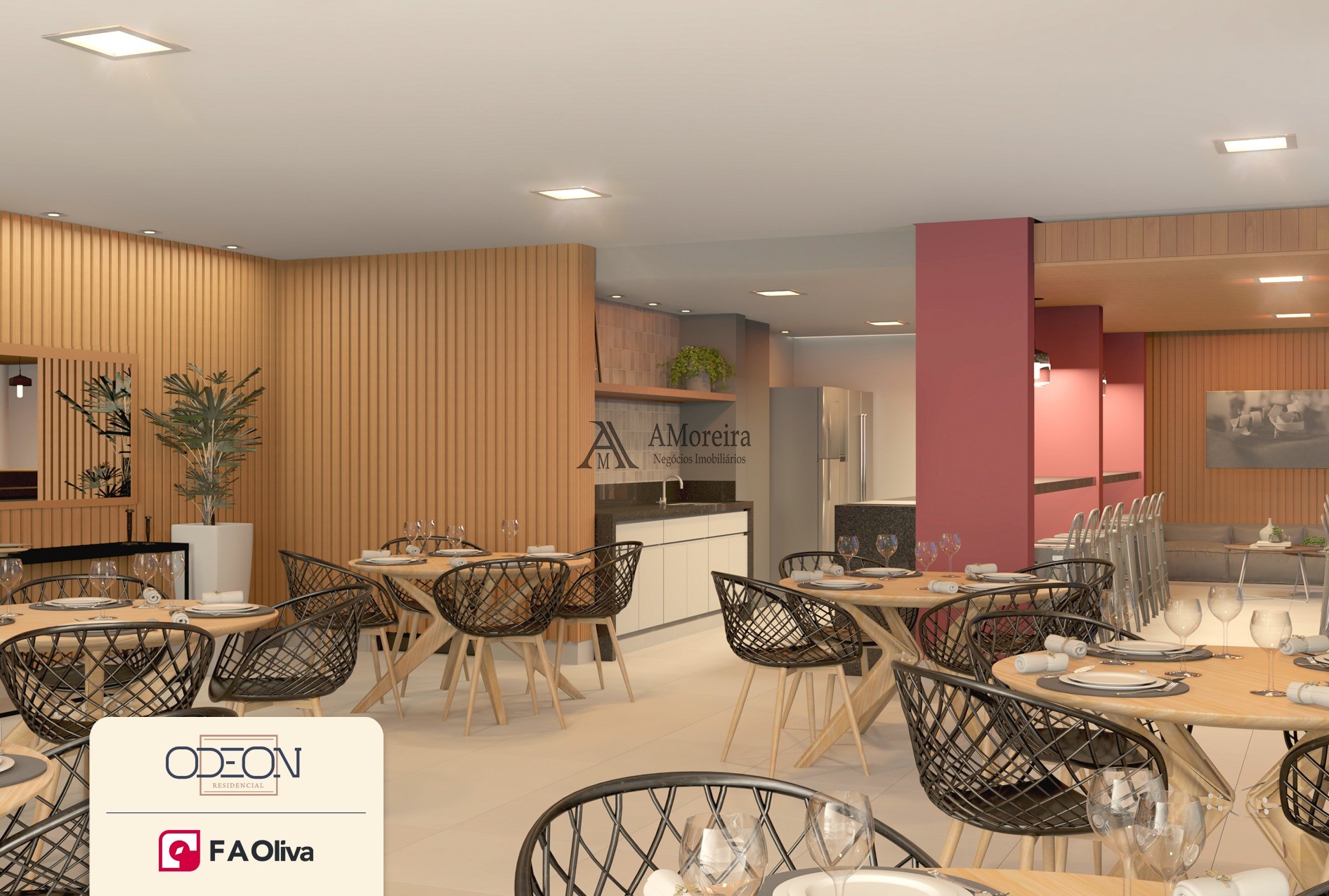 Apartamento condomínio odeon residencial 95,85 m² apto 4,68 