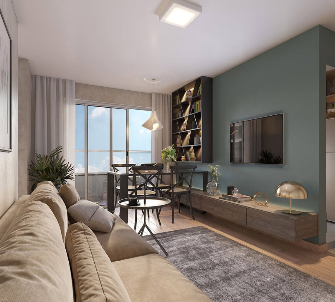 Apartamento, 1 quarto, 45 m² - Foto 3