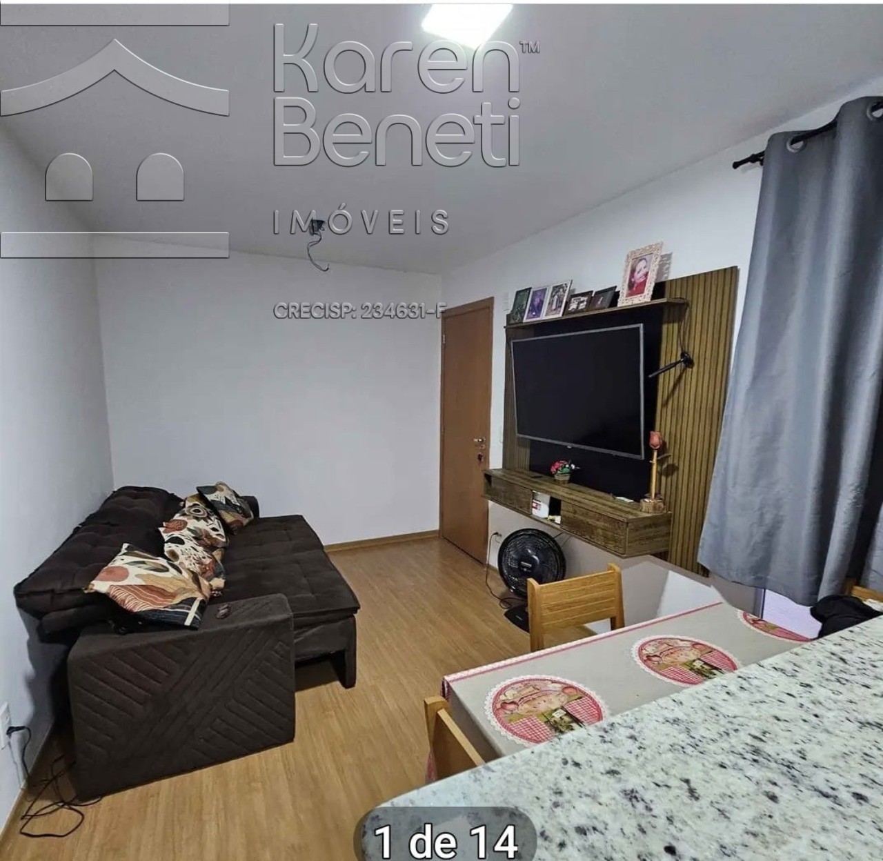 Apartamento, 2 quartos, 49 m² - Foto 1