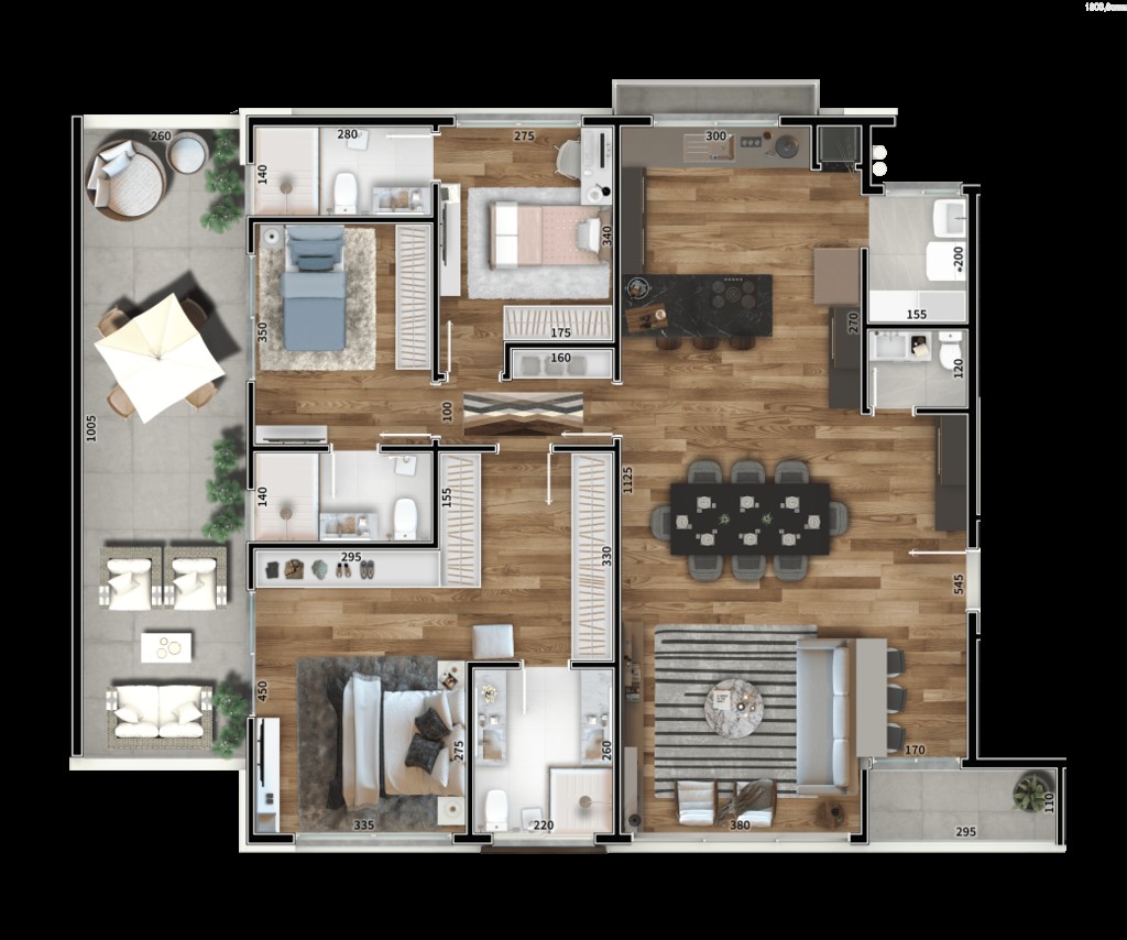 Apartamento à venda com 3 quartos, 137m² - Foto 15