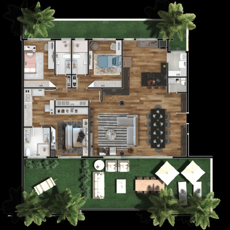 Apartamento à venda com 3 quartos, 137m² - Foto 18