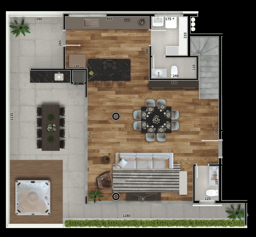 Apartamento à venda com 3 quartos, 137m² - Foto 21