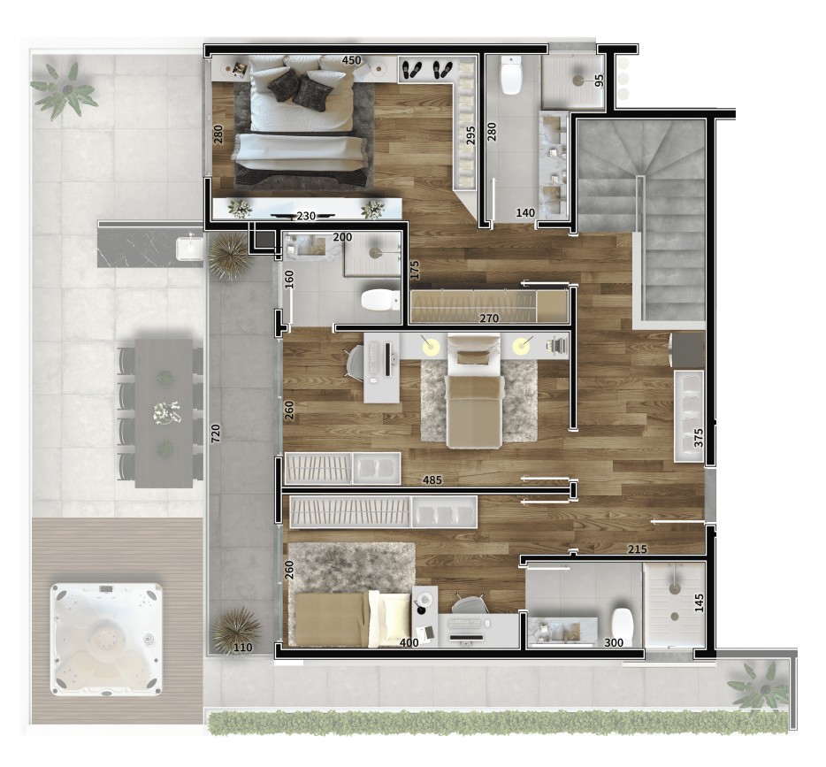 Apartamento à venda com 3 quartos, 137m² - Foto 22