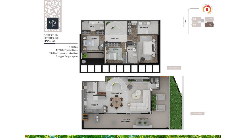 Apartamento à venda com 3 quartos, 120m² - Foto 25