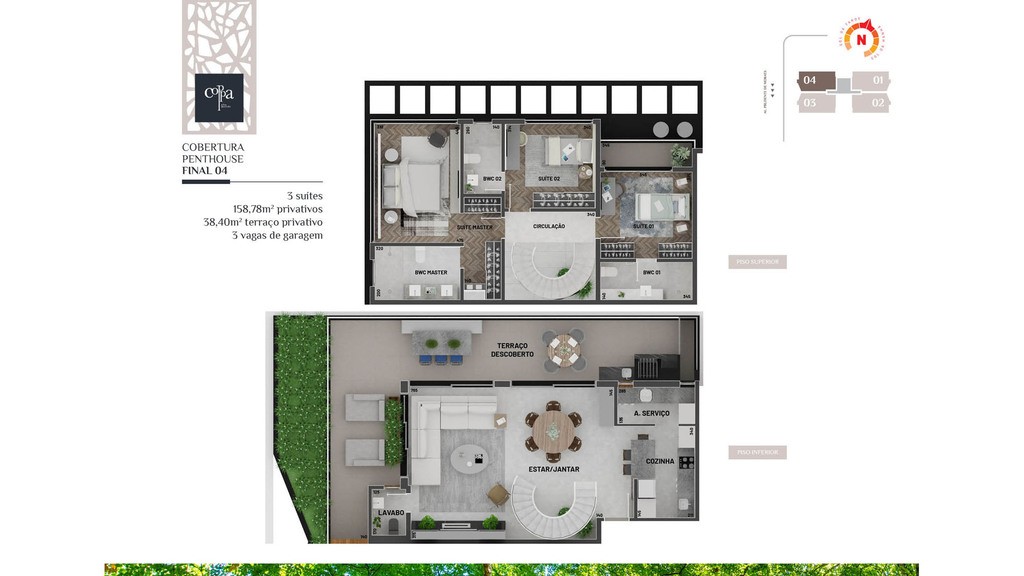 Apartamento à venda com 3 quartos, 120m² - Foto 26